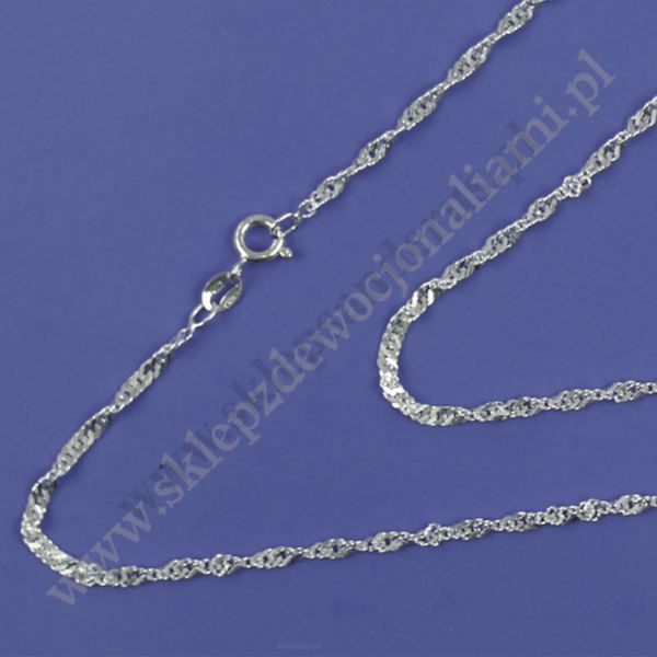 ŁANCUSZEK - długość 45 cm, szerokość 2.35 mm - 90985