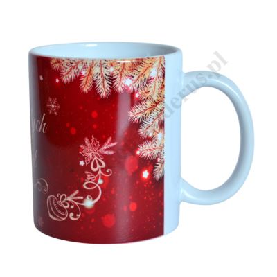 KUBEK ŚWIĄTECZNY "WESOŁYCH ŚWIĄT" - 80188