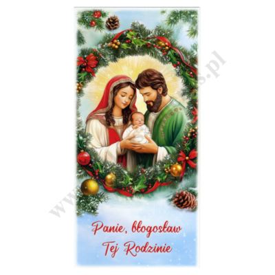 OBRAZEK KOLĘDOWY - format 8 x 16.7 cm - PACZKA 100 szt. - 78947