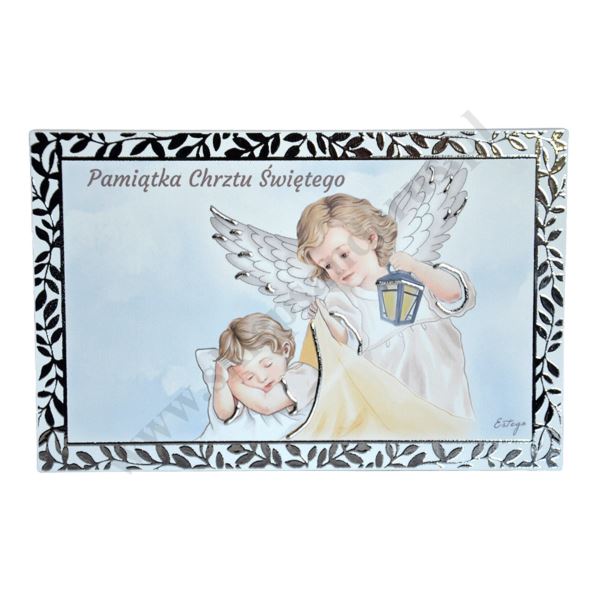 ANIOŁ STRÓŻ - obrazek  17 x 11 cm - ES0592767SP