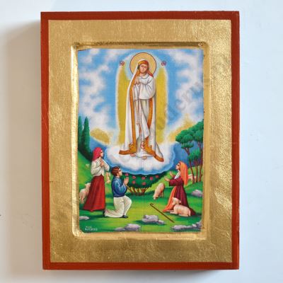 MATKA BOŻA FATIMSKA - ikona 18 x 23.5 cm - 60290