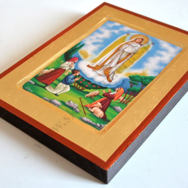 MATKA BOŻA FATIMSKA - ikona 18 x 23.5 cm - 60290