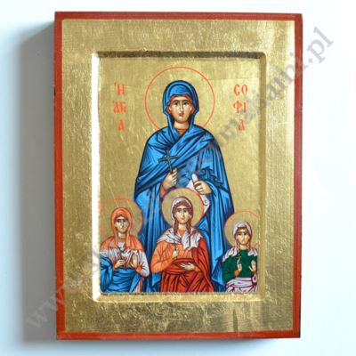 ŚWIĘTA ZOFIA - ikona 18 x 24 cm - 83564