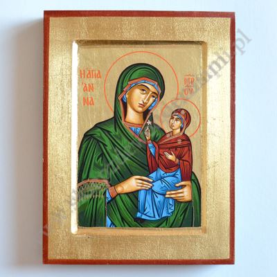 ŚWIĘTA ANNA - ikona 18 x 24 cm - 84866