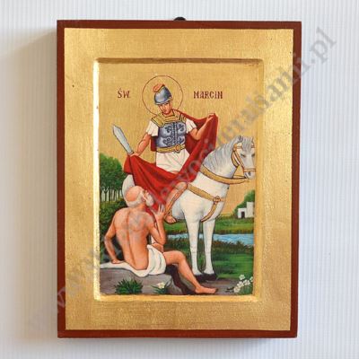 ŚWIĘTY MARCIN - ikona 18 x 24 cm - 85982