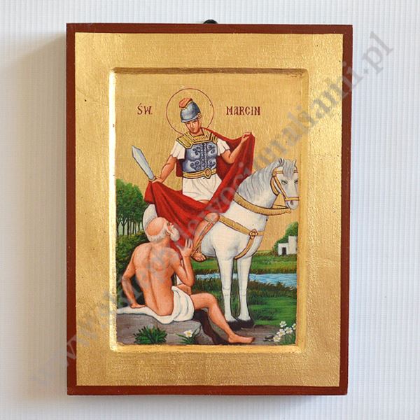 ŚWIĘTY MARCIN - ikona 18 x 24 cm - 85982