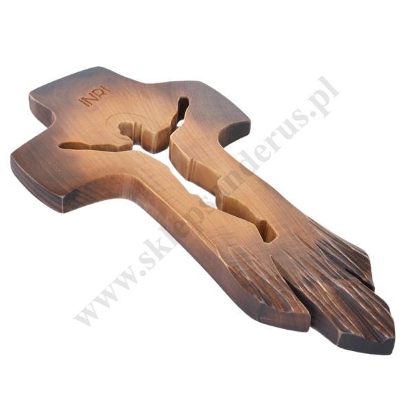 KRZYŻ DREWNIANY - wys. 39 cm - 56057