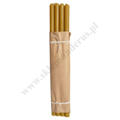 ŚWIECE CERKIEWNE WOSKOWE - wys. 45 cm - 8 szt. - 1 kg - N5W