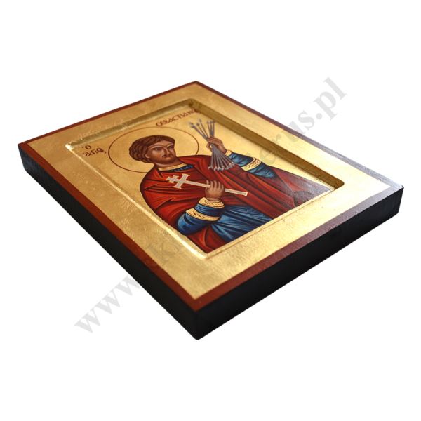 ŚW. SEBASTIAN - ikona - 18 x 23.5 cm - 90744