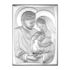 ŚWIĘTA RODZINA - OBRAZEK SREBRNY 17.5 x 23.8 cm - 6545/3