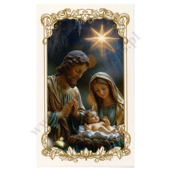 OBRAZEK KOLĘDOWY UV - FORMAT 6.5 x 11 cm - PACZKA 100 szt. - 30270