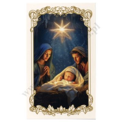 OBRAZEK KOLĘDOWY UV - FORMAT 6.5 x 11 cm - PACZKA 100 szt. - 30278