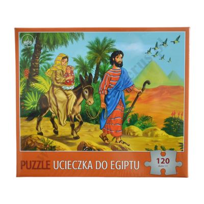 UCIECZKA DO EGIPTU - puzzle 120 elementów - 57191