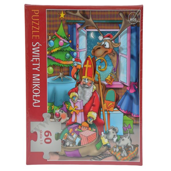 ŚWIĘTY MIKOŁAJ - puzzle 60 elementów - 56206