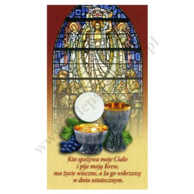 INTENCJE MSZY ŚWIĘTEJ - obrazek 7 x 13 cm - paczka 100 szt. - 78972