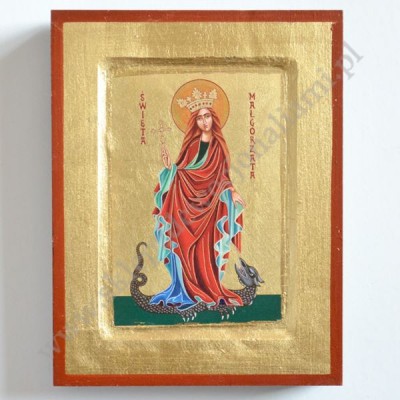 SWIĘTA MAŁGORZATA - ikona 14 x 18 cm - 86879