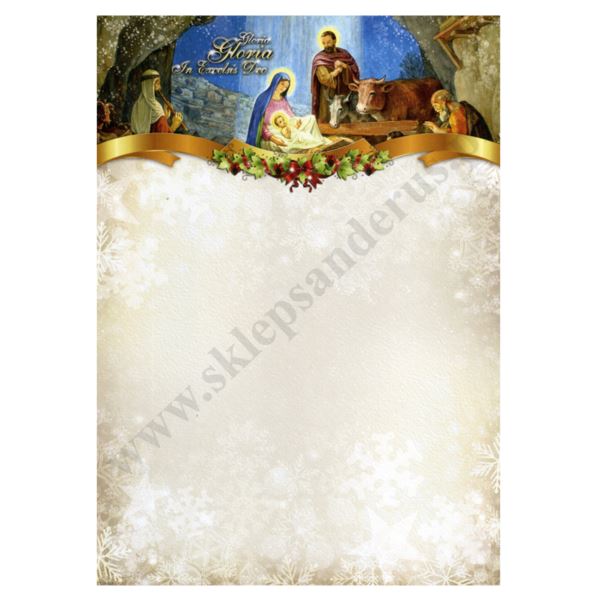 PAPETERIA BOŻONARODZENIOWA - KPL. 25 szt. - 61448