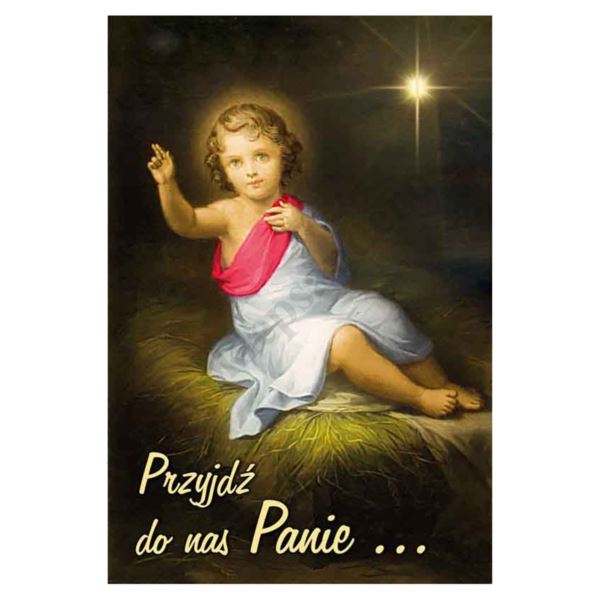 PLAKAT - PRZYJDŹ DO NAS PANIE... - format 33,5 x 49 cm - 65018