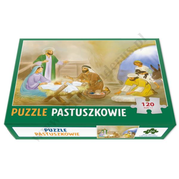 PUZZLE - PASTUSZKOWIE - 120 elementów - 52463