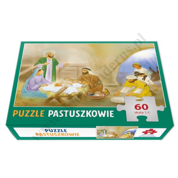 PUZZLE - PASTUSZKOWIE - 60 elementów - 52474