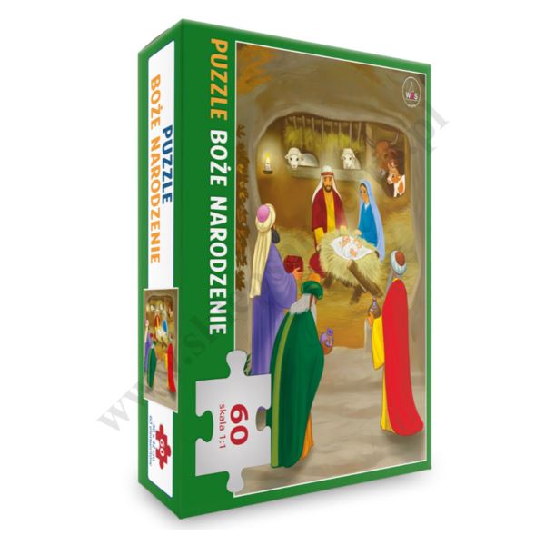 PUZZLE - BOŻE NARODZENIE - 60 elementów - 9173