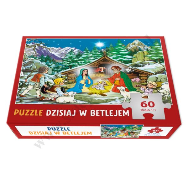 DZISIAJ W BETLEJEM - puzzle 60 elementów - 56205