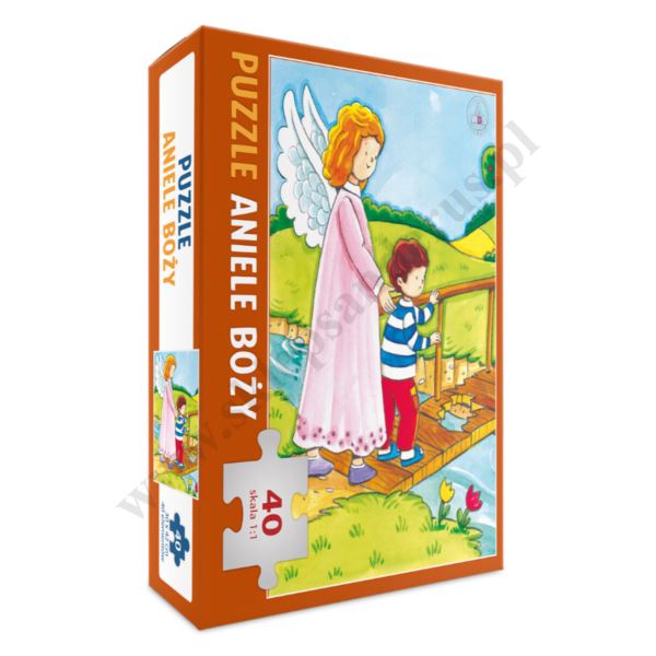 PUZZLE - ANIELE BOŻY - 40 elementów - 52470