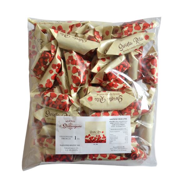 KRÓWKI Z SENTENCJAMI - ŚWIĘTA RITA - 1 KG - 9515