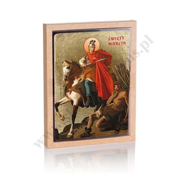 ŚWIĘTY MARCIN - ikona 17 x 23 cm - 30320