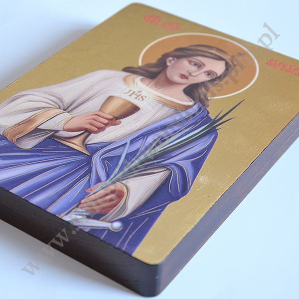 ŚWIĘTA BARBARA - ikona 12 x 16 cm - 3082-B