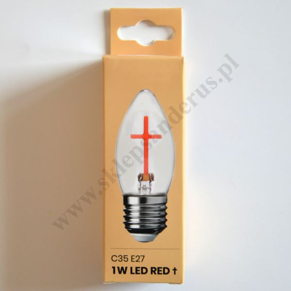 ŻARÓWKA DO LAMPKI WIECZNEJ - 1 W, E27 - 65615