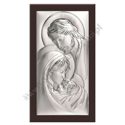 ŚWIĘTA RODZINA - OBRAZEK SREBRNY - 6380SW/2XWM