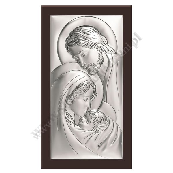 ŚWIĘTA RODZINA - OBRAZEK SREBRNY - 6380SW/2XWM