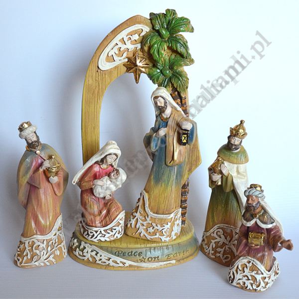 SZOPKA NA BOŻE NARODZENIE - wys. 29 cm - 86088