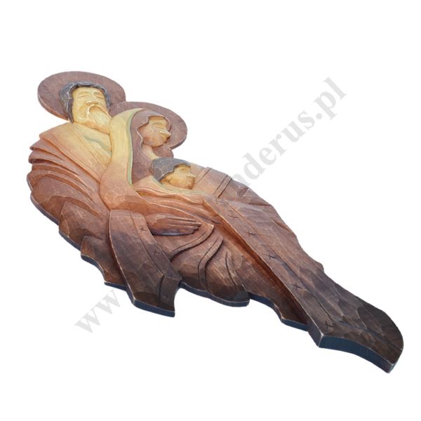 ŚWIĘTA RODZINA - płaskorzeźba wys. 74 cm - 56164