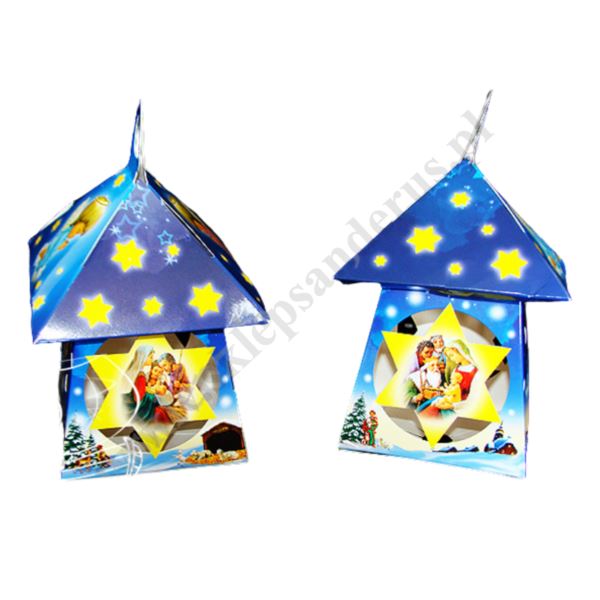LAMPION KARTONOWY DO SKŁADANIA - 2994