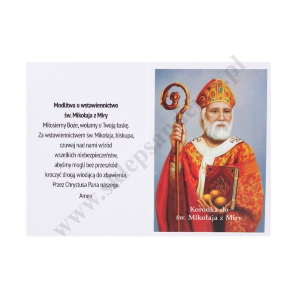KORONKA DO ŚW. MIKOŁAJA Z MIRY - 38630