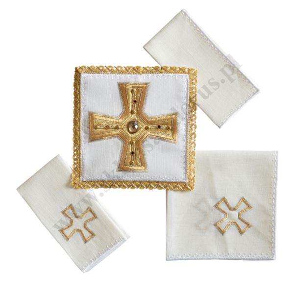 BIELIZNA KIELICHOWA LNIANA - komplet - 38624