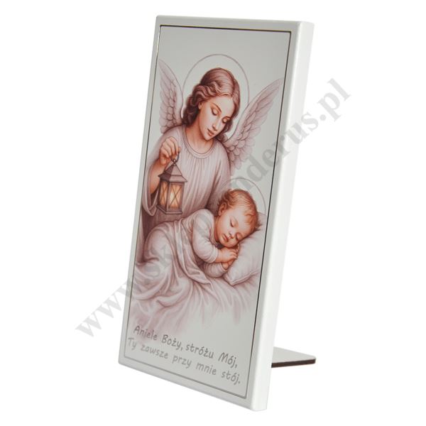 ANIOŁ STRÓŻ - obrazek 10 x 19 cm - 38801