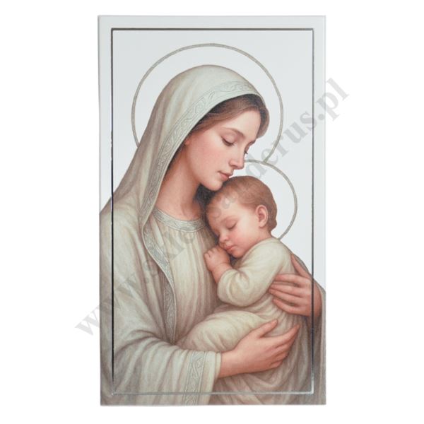 MATKA BOŻA Z DZIECIĄTKEIM - obrazek 14 x 24 cm - 38805