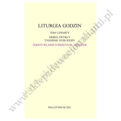 DODATEK DO LITURGII GODZIN - TOM 4 - 4511