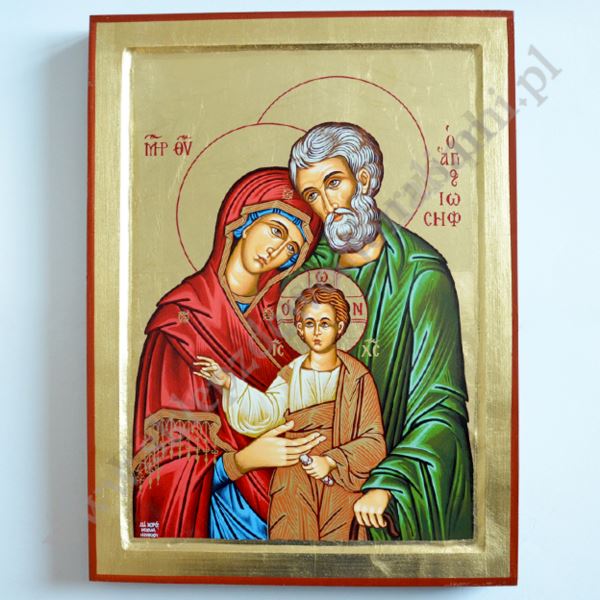 ŚWIĘTA RODZINA - ikona 30 x 40 cm - 87619