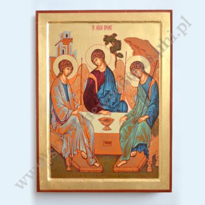 TRÓJCA ŚWIĘTA - RUBLOWA - ikona 30 x 40 cm - 83206