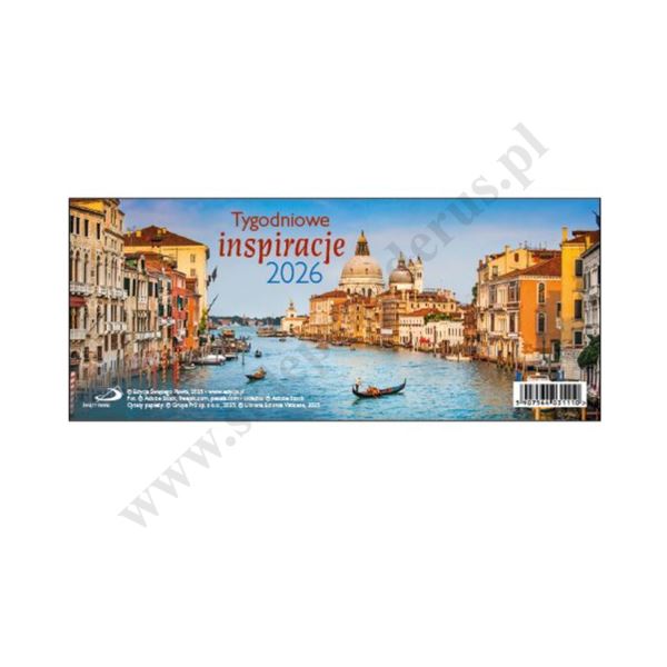 TYGODNIOWE INSPIRACJE - KALENDARZ NA BIURKO 2026