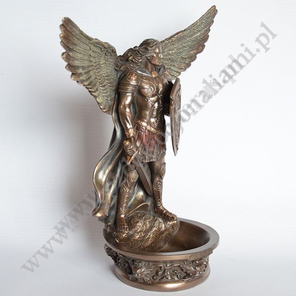 ŚWIETY MICHAŁ ARCHANIOŁ - KROPIELNICA - wys. 21.3 cm - 82773