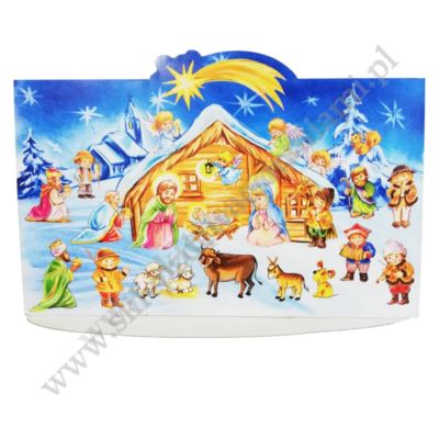 SZOPKA BOŻONARODZENIOWA - ZDRAPKA - 4996