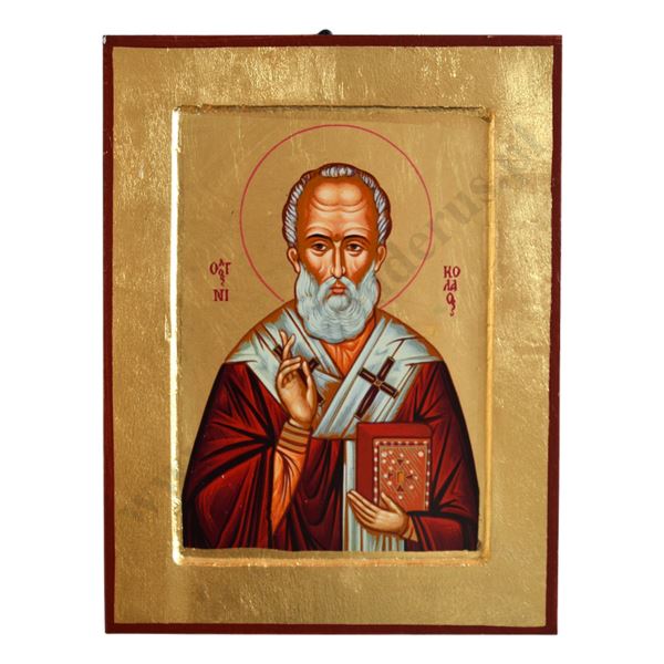 ŚWIĘTY MIKOŁAJ - ikona 18 x 23.5 cm - 90745