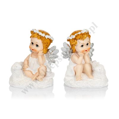 ANIOŁEK - wys. 17 cm - mix wzorów - 85700