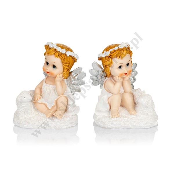 ANIOŁEK - wys. 17 cm - mix wzorów - 85700