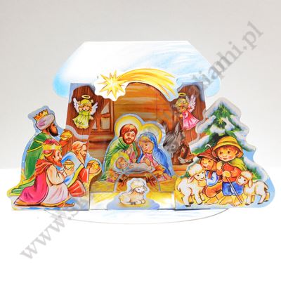 SZOPKA - KONTROLKA ADWENTOWA - 50206